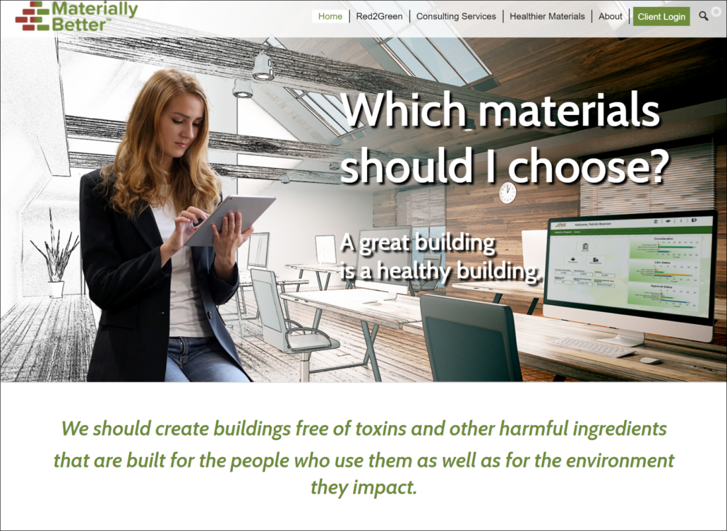 Materially Better Website